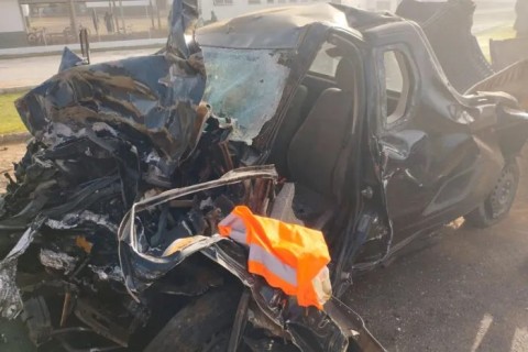 Morador de Leopoldina morre em acidente com quatro veículos na BR-267