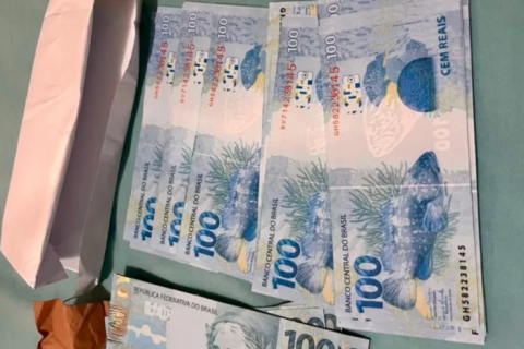 PF apreende R$ 5 mil em notas falsas e prende suspeito durante operação