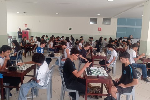 A Prefeitura de Muriaé realizou Campeonato Municipal de Xadrez