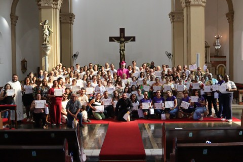 Diocese de Leopoldina encerra programação da fase diocesana do Jubileu Ordinário 2025 – Peregrinos de Esperança