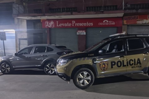 PM localiza veículo roubado no Rio de Janeiro e prende condutor por adulteração em Muriaé