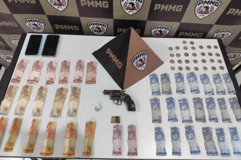 Polícia inicia o ano com apreensão de arma e combate ao crime em Muriaé