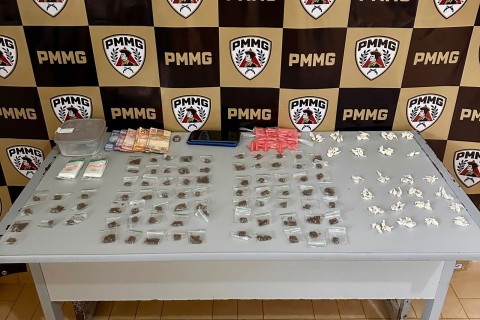 Polícia Militar realiza ação contra o tráfico em Miradouro