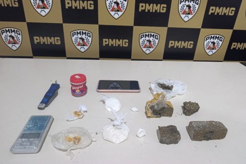 Suspeito é preso e drogas são apreendidas durante Operação "Luminis"