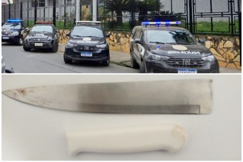 Polícia Civil prende suspeito de tentativa de feminicídio