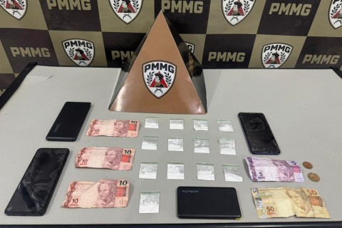 Policia prende mais dois por tráfico de drogas em Muriaé