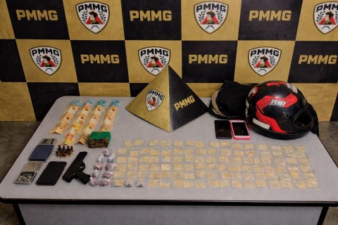 PM apreende drogas e menor envolvido em homicídio