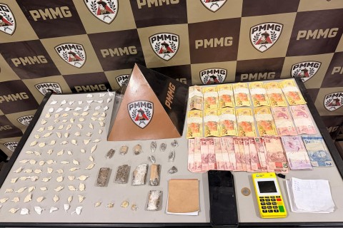 Menor é apreendido com grande quantidade de drogas