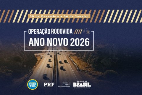 Operação Rodovida - Ano Novo: PRF reforça tolerância zero à mistura de álcool e direção para diminuir mortes no trânsito
